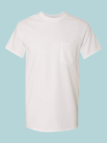 Gildan- 5300 Unisex Heavy Cotton™ Pocket T-Shirt
