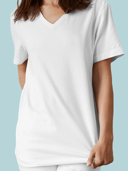 Gildan- 5V00L Women_s Heavy Cotton™ V-Neck T-Shirt
